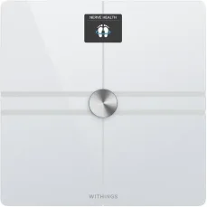 Withings Body Comp bílá / Chytrá osobní váha / nosnost 200kg / Bluetooth / WiFi (WBS12-White-All-Inter)
