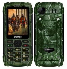 EVOLVEO StrongPhone H1 lovecká camo / 2.8" / Dual-SIM / IP68 (SGP-H1-HNT)