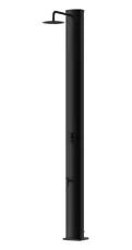 MARIMEX Solární sprcha DUO 40 l ALU / hliníkové tělo / páková baterie / kohoutek na nohy / výška 214 cm (10992150)