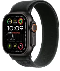 Apple Watch Ultra 2 (2024) GPS+Cellular 49mm Čierne titánové telo - Čierny trailový ťah (S/M) / 130-180 mm (MX4U3QC/A)