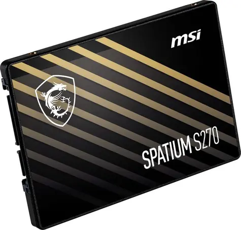 MSI Spatium S270 480GB /  2.5" / SATA III / 3D NAND flash / R: 500MBps / W: 450MBps / MTBF: 1.5mh (S78-440E350-P83)