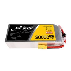 Tattu NMC 20000mAh 22.2V 5C 6S1P Lipo Battery Pack with XT90-S plug (IN-TAA200006S5X9S)