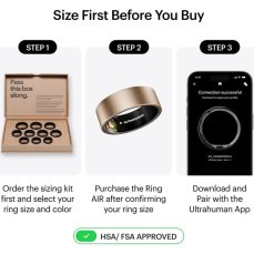 Ultrahuman Ring AIR chytrý prsten vel. 7 Rose Gold