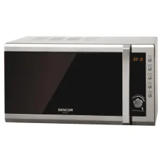 Sencor SMW 6001DS strieborná / Mikrovlnná rúra / 700W / 20L (8590669109814)