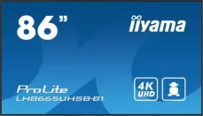 86" IIYAMA LH8665UHSB-B1 / 3840 x 2160 / LED / 16:9 / 8ms / 1200:1 / 800cd-m2 / HDMI / DP (LH8665UHSB-B1)