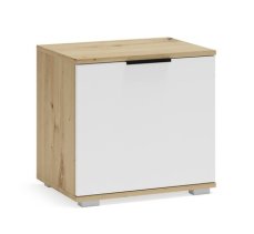 Halmar CLIF ST-50 dub artisan  bílá (1p=1szt)