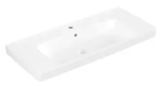 Villeroy  Boch Architectura - Umyvadlo 100x45 cm, s přepadem, otvor pro baterii, alpská bílá (4A87A501)