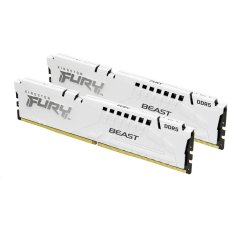 Kingston Fury Beast White DIMM DDR5 32GB 6000MHz, AMD EXPO, bílá (Kit 2x 16GB)