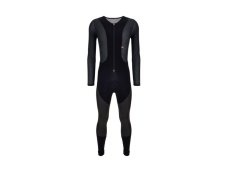Nohavice s náprsenkou SANTINI Vega Dry Black - L