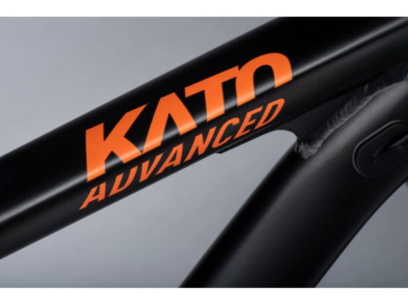 GHOST Kato Advanced 27.5 Black/Orange Matt - XS