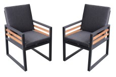 Zahradní křeslo 2 ks COLMAR DUO Rojaplast