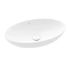 Villeroy  Boch LoopFriends - Umyvadlo na desku, 62x42 cm, s přepadem, alpská bílá (4A480001)