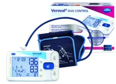 Veroval Duo Control Tlakoměr s manžetou vel. M (22-32cm) / garance výsledků i při arytmii (9255041)
