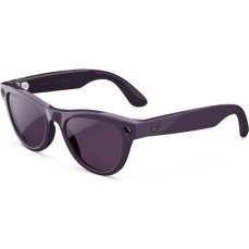 Meta RAY-BAN Skyler Gen2 (Štandardné) inteligentné lesklé okuliare (zatmavovacie - číre/ametystové)