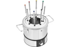 WMF Lono 04.1513.0011 stříbrná / Fondue / 1400W / 1.2l / 8 vidliček (04.1513.0011)