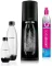 SodaStream Terra Mega čierna / výrobník sódy / 2x fľaša 1 L / 1x fľaša 0.5 L / 1x CO2 plyn (7290113769021)
