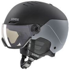 Helma Uvex WANTED VISOR PRO V 2024/25, black-silver matt Velikost: 58-62 cm | L