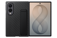 Samsung Z Fold8 Karbo kryt se stojánkem Černá EF-XF971SBEGWW