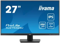 27" IIYAMA ProLite XU2793QSU-B6 čierna / IPS / 2560x1440 / 16:9 / 1ms / 1300:1 / 250cd / repro / HDMI / DP (XU2793QSU-B6)