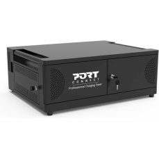 Port Connect 6 notebooků USB-C nabíjecí úložiště černý