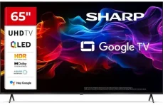 65" SHARP 65HP5265E černá / 3840 x 2160 / QLED / HDMI / USB / Wi-Fi / DVB-TT2CSS2 / repro 24W (65HP5265E)