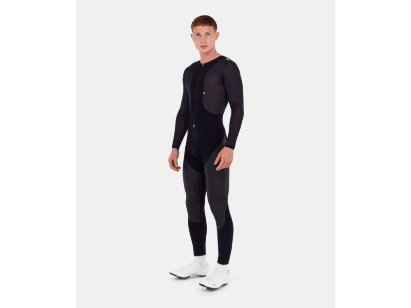 Nohavice s náprsenkou SANTINI Vega Dry Black - 3XL