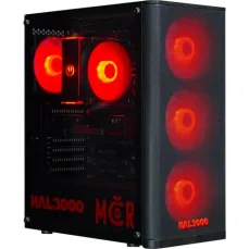 HAL3000 MČR Finale Pro čierna / Intel i5-14400F 2.5GHz / 32GB / RX 9060 XT 16GB / 1TB SSD / Wi-Fi / W11H (PCHS2734)