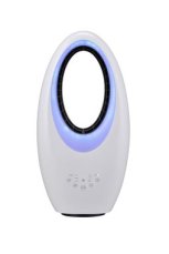 Guzzanti GZ 1408 bílá / Bezlopatkový ventilátor / 40W / 3 rychlosti / 35.2 m3-min / oscilace / LED světlo / časovač (GZ 1408)