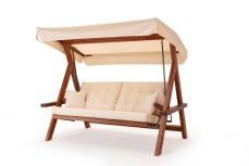 Garden Triple Swing Chair Lyon 2400 - Beige