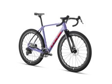 LOOK G85 Speckled Purple/Neon Red Sram Force XLPR AXS Fulcrum Soniq - XL