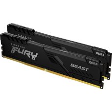 Kingston FURY Beast Black DDR4 32GB 3200MT/s CL16 DIMM (2x16GB) XMP