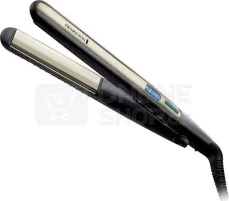 Remington S6700 / žehlička na vlasy / 110mm dlouhé destičky / 150 - 230 °C / digitální displej / černo-fialová (S6700)
