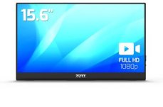 15.6" PORT CONNECT Nomad černá / 1920x1080 / FHD / 16:9 / 2xUSB-C + 3.5mm Jack + USB-A / přenosný (902101)