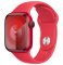 Apple Watch Series 9 GPS+Cellular 41mm (PRODUCT) RED hliníkové telo - červený športový remienok M/L / 150-200 mm (MRY83QC/A)