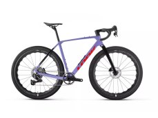 LOOK G85 Speckled Purple/Neon Red Sram Force XLPR AXS Fulcrum Soniq - XL
