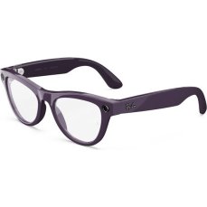 Meta RAY-BAN Skyler Gen2 chytré lesklé brýle (zatmavovací - čiré/ametystové) fialové