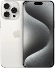 Apple iPhone 15 Pro Max 256GB Titanová bílá / 6.7" / 256GB / iOS17.3 (MU783SX/A)