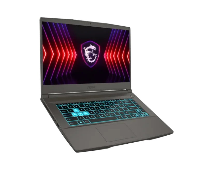 MSI Thin 15 B12UC-2036XRO / 15,6" / Intel Core i5-12450H 4,4 GHz
 / 16 GB RAM / 512 GB SSD NVMe / NVIDIA GeForce RTX 3050 4 GB