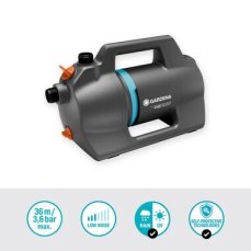 Gardena 09052-20 4100 Silent Záhradné čerpadlo so sacou hadicou - súprava / 550 W / 4100 l/h / 3.6 bar / 36 m (09052-20)