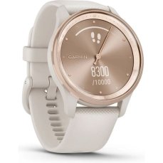 Garmin vívomove Trend Peach Gold / Ivory Silicone Band
