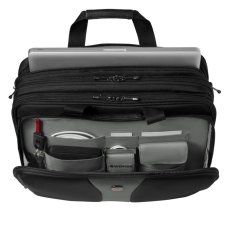 Trojitá brašna na notebook Wenger Legacy 17" - černá/šedá