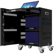 Port Connect 20 tabletů + 1 notebook nabíjecí úložiště černý