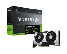 MSI VGA NVIDIA GeForce RTX 5060 Ti 16G VENTUS 2X OC PLUS, RTX 5060 Ti, 16GB GDDR7, 3xDP, 1xHDMI (RTX 5060 Ti 16G VENTUS 2X OC PLUS)