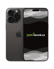 iPhone 15 Pro 256GB (Stav A/B) Černý Titan