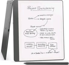 Amazon Kindle Scribe 2024 16GB tungsten / Čtečka e-knih / 10,2" / Premium Pen / Wi-Fi / bez reklam