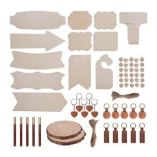 LaserPecker Wooden engraving materials set (190 pcs) (IN-LP190WPM)