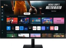 32" Samsung SMART M70D / VA / 3840 x 2160 / 16:9 / 4ms / 3000:1 / 300cd / 2xHDMI + USB-C (LS32DM700UUXEN)
