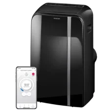 SENCOR SAC MT1241C černá / mobilní klimatizace / 1450W / 12000 BTU / chlazení / odvlhčování / ventilátor / smart WiFi (8590669319435)