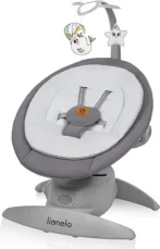 Lionelo Dojčenské lehátko Mell Grey Stone / od narodenia (LBUJMELLGYSOEXXXXXXX)