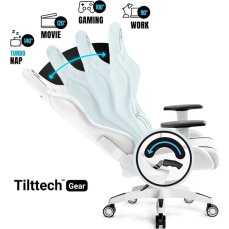 Diablo X-One 2.0 King Size herní židle bílo-černá